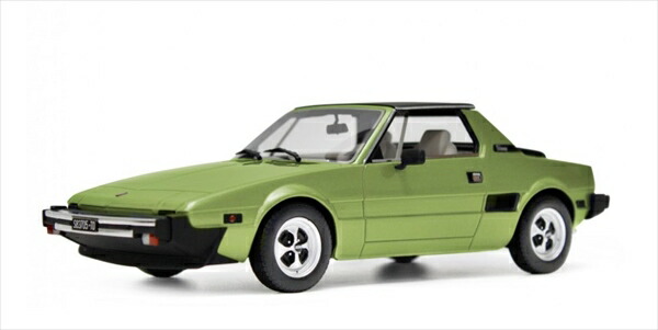 ミニカー フィアット X1 9 1978 1 18 LRM 緑色 予約商品