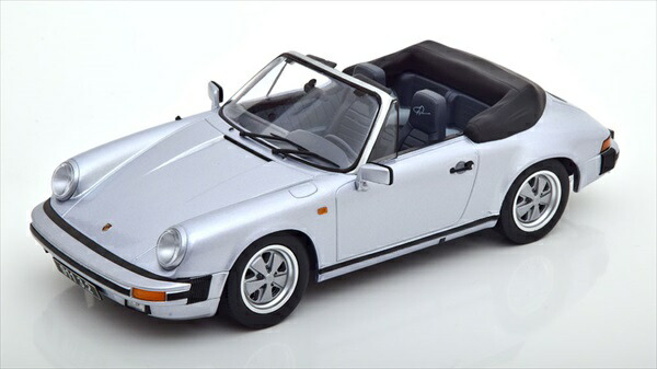 ミニカー　KKSCALE　1/18　ポルシェ　911　ガブリオレ　1988　銀色　 Porsche 3.2 　 911 1988【予約商品】｜HOTTOYS　ホットトイズ