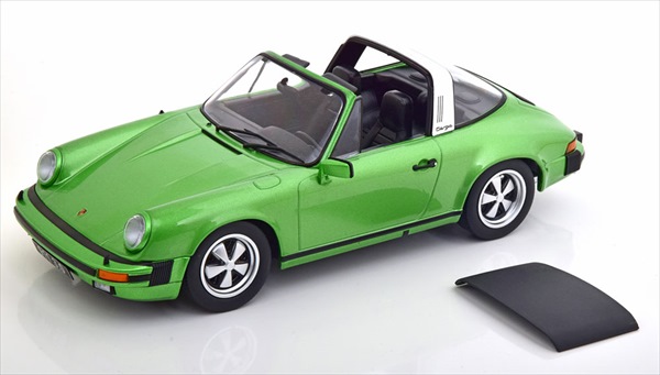 ミニカー　KKSCALE　1/18　ポルシェ　911　カレラ　タルガ　緑色　 Porsche 3.2 Targa　 911 1977【予約商品】｜HOTTOYS　ホットトイズ