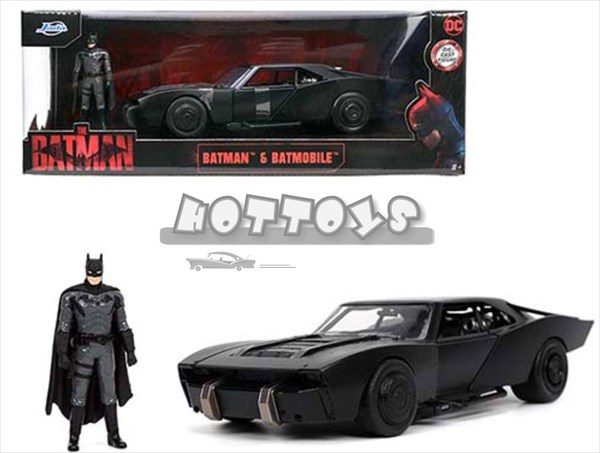 ミニカー　1/24　2022　THE BATMAN-ザ・バットマン　バットモービル　フィギュア付　【予約商品】画像