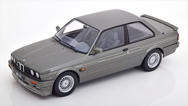 ミニカー　1/18　BMW アルピナ　B6 3.5 E30 1988　ガンメタ色　KKS　限定品　BMW Alpina B6 3.5 E30 1988【限定予約商品】｜HOTTOYS　ホットトイズ