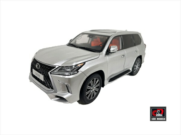 京商 1/18 レクサス LX570 メタリックグレー 1/18 Kyosho Lexus LX570 (Silver) Diecast Car Model - LIVECARMODEL.com