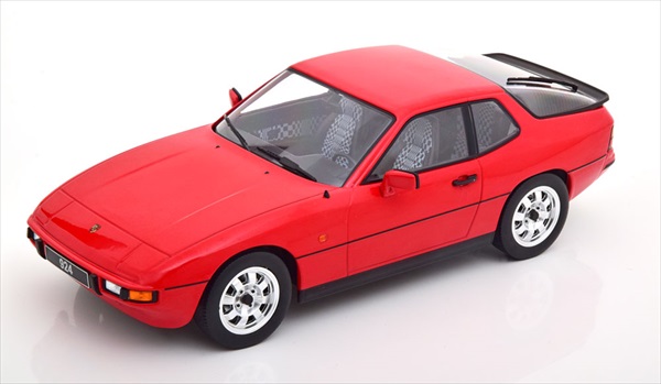 ミニカー 1/18 1985 ポルシェ 924 赤色 KKS【予約商品】|HOTTOYS ホットトイズ