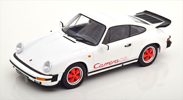 ミニカー　1/18　1989　ポルシェ　911　カレラ　白色　 Porsche 911 Carrera 3.2 Clubsport 1989　KKS【予約商品】｜HOTTOYS　ホットトイズ