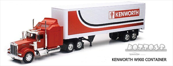 ミニカー　1/32　NEWRAY☆ Kenworth W900　赤　トレーラートラック　巨大！全長60cm【予約商品】｜HOTTOYS　ホットトイズ 9,605円