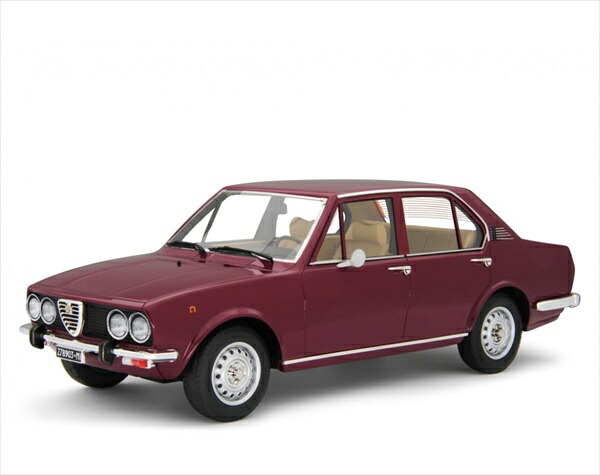 ミニカー アルファロメオ 1975 アルフェッタ エンジ色 1971 1/18 LRM ALFA ROMEO ALFETTA 1.8 1975 取っておく商いもの