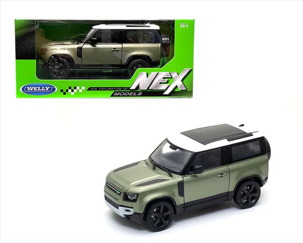 1/18 ランドローバー ディフェンダー ミニカー グリーン ライト ROVER 楽天市場】ミニカー 1/32 ランドローバー ディフェンダー 110 緑