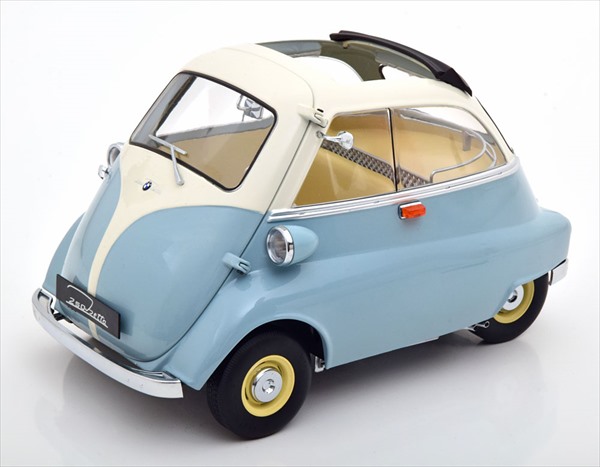楽天市場】ミニカー 1/12 巨大 BMW イセッタ 250 青色/グレー