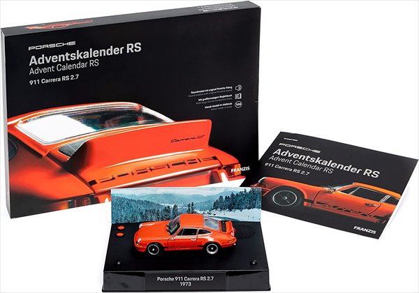 ミニカー ポルシェ 911 カレラ RS 2.7 赤いこと  1/24 パノラマ精神的な統合一揃いの道具 注目の的点灯！発動機音生まれ変わり♪ Porsche 911 Carrera RS 2.7 【人並み外れた押さえる取っておく品】