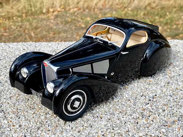 楽天市場】ミニカー 1936 ブガッティ T57 SC アトランティック ブルー