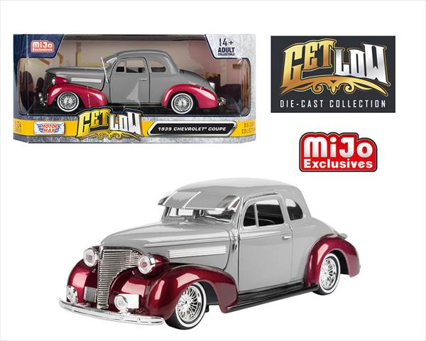 楽天市場】1/24 箱入り ミニカー 1939 CHEVROLET COUPE GET LOW