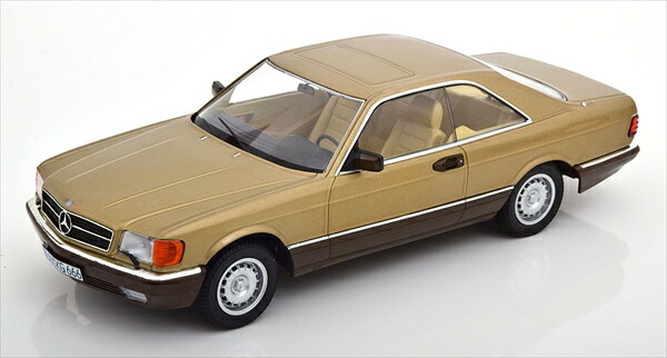 ミニカー 1/18 KKS 1987 メルセデス・ベンツ 500SEC 金色 MERCEDES BENZ - S-CLASS 500 SEC (C126) COUPE 1987 【予約商品】|HOTTOYS ホットトイズ