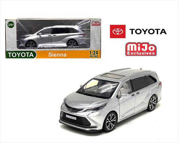 楽天市場】ミニカー 1/24 トヨタ シエナ 白色 Toyota Sienna【予約商品】 : HOTTOYS ホットトイズ