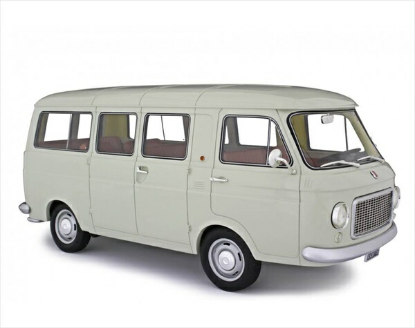ミニカー 1/18 命令 バン 白いこと FIAT 238 1° SERIE 1967 命令 2階建てバス 取っておく商いもの