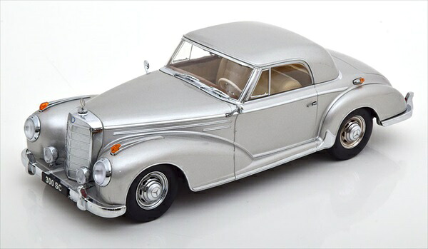 ミニカー メルセデスベンツ 1955 300Sクーペ 銀 1/18 KKS MERCEDES BENZ - 300S COUPE (W188) 1955 【予約商品】|HOTTOYS ホットトイズ