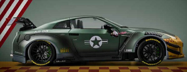 楽天市場】GT SPIRIT 1/18 LB☆WORKS R35 GT-R リバティウォーク