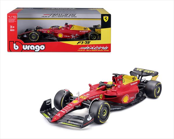 ミニカー　フェラーリ　F1-75　 2022　シャルル・ルクレール #16　■ブラゴ■1/18　Ferrari Racing 　Bburago 1:18 Ferrari F1-75 #16 C. Leclerc ? 2022 Formula Racing Italian GP　【予約商品】｜HOTTOYS　ホットトイズ