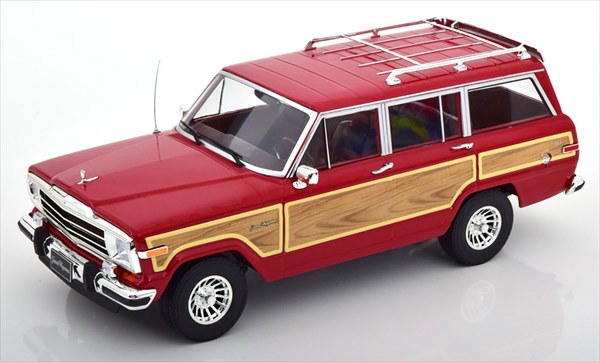 1/18 KK-Scale Jeep グランド ワゴニア 1989 ブラック KK SCALE MODELS 1/18 - ジープ グランド ワゴニア - 1989
