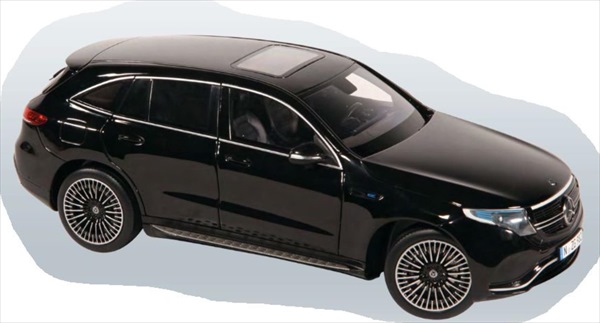 ミニカー 1/18 メルセデスベンツ  EQC 黒 1/18 NZG MERCEDES BENZ - EQC 400 (N293) 4MATIC 2019 【取っておく商いもの】