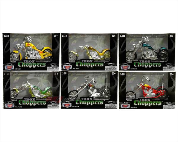 1/18 ミニカー クリーヴァ 自動二輪車 6台書き割り ハーレーダビッドソン イージーライダー  Harley-Davidson【取っておく商いもの】