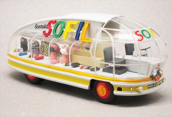 ミニカー PERFEX  1/43 BERLIET - PL5 TRUCK SOFIL AVEC ECLAIRAGE LED 1952【300台押さえる】【取っておく商いもの】