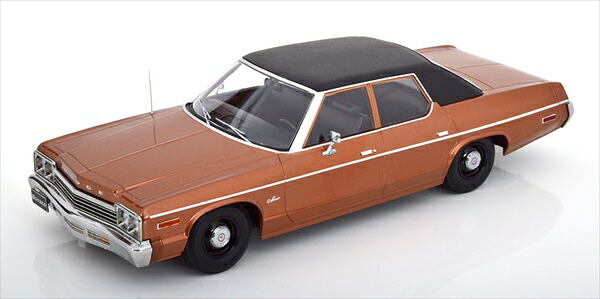 ミニカー　1/18　1974　ダッジ・モナコ　アメ車　茶色/黒色　DODGE - MONACO 1974 限定品　KKS　予約商品｜HOTTOYS　ホットトイズ