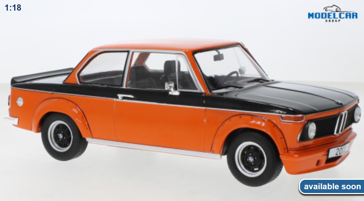 楽天市場】ミニカー 1/18 ModelCarGroup☆1973 BMW 2002 Turbo 白色