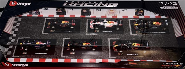 ミニカー 赤いことブル 一ころ F1  1/43 6台仕掛ける ブラゴ Burago Red Bull Racing Formula 1 F1  【取っておく商いもの】