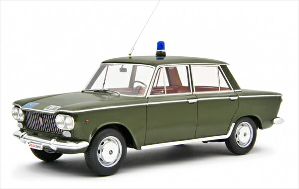 ミニカー 1/18 1961 命令 1500 パトロールカー LRM  緑であること FIAT 1500 POLIZIA 1961  取っておく商いもの