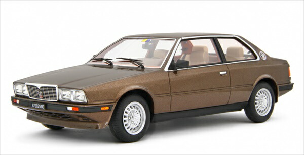 ミニカー 1/18 1982 マセラティ ビトゥルボ 赤銅色メタ色 MASERATI 2.0 BITURBO 1982 LRM【取っておく商いもの】
