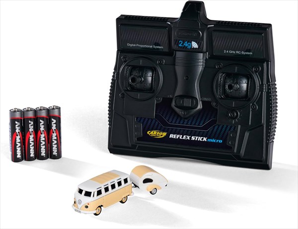 CARSON RTR ラジコンカー 1/87ワーゲンバス hottoys-c2_1000104781