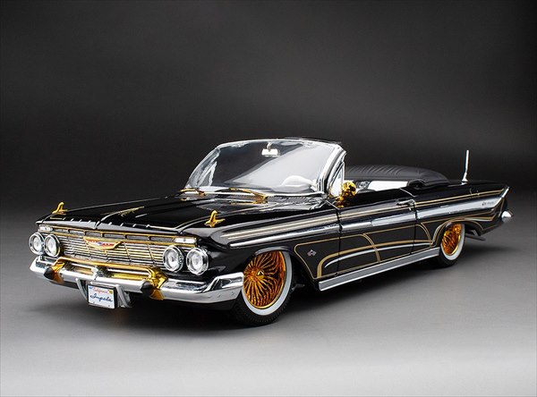 楽天市場】ミニカー 1/18 1964 シボレー インパラ 緑メタリック