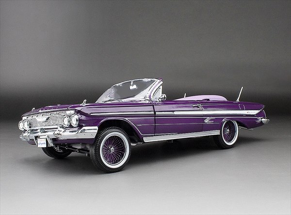 楽天市場】ミニカー 1/18 1964 シボレー インパラ 緑メタリック