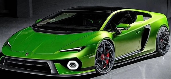 ミニカー 1/43 2024 ランボルギーニ テメラリオ 緑であること色 押さえる LAMBORGHINI   2023 【取っておく商いもの】