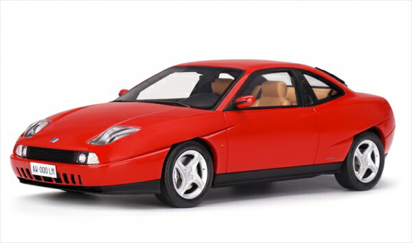 ミニカー 1/18 フィアット・クーペ 赤いこと Fiat Coup・・ 2.0 Turbo 20v 1996 LRM 取っておく商いもの