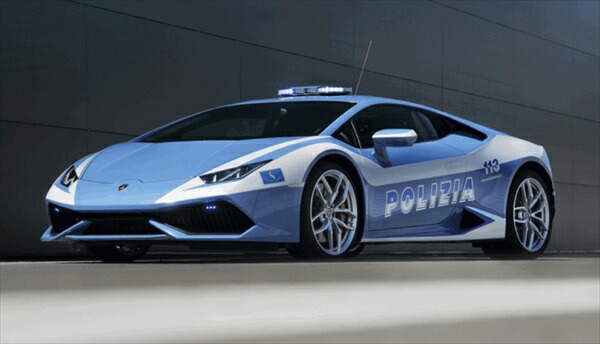 ミニカー　1/18　ランボルギーニ　ウラカン　パトカー　限定　ハイウェイパトロール　LAMBORGHINI - HURACAN LP610-4 POLIZIA 2014 　ブラゴ【予約商品】｜HOTTOYS　ホットトイズ