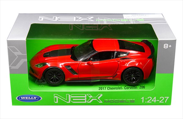 楽天市場】ミニカー 1/24 JadaTOYS 2006 シボレー・コルベット Z06