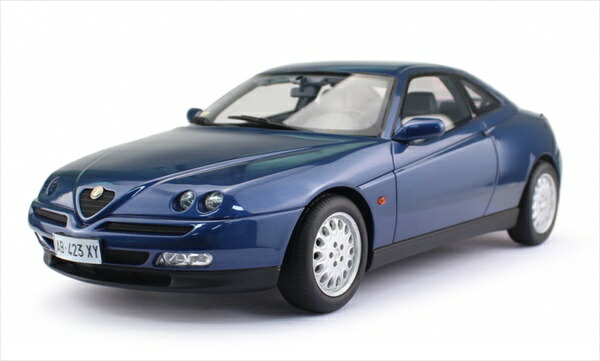 ミニカー 1/18 1995 アルファロメオ  アルファ ロメオ アルファ GTV 青み色  ツインぴかぴか光る LRM 押さえる取っておく商いもの