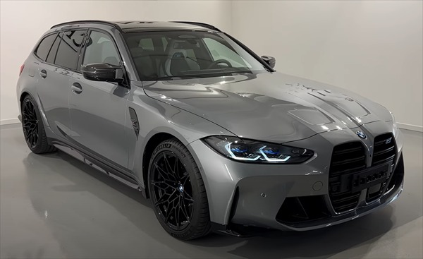 ミニカー 1/18 2024 BMW M3  (G81) ステイション手押し車 薄墨色色 制限事項品 BMW - 3-SERIES M3 M-PERFORMANCE PARTS (G81) TOURING SW STATION WAGON 2024  Solido【取っておく商いもの】