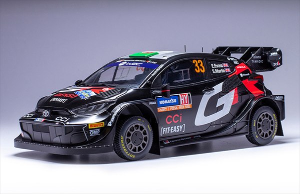 楽天市場】ミニカー 1/18 トヨタ ヤリス GR GRヤリス ラリー