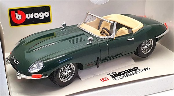 楽天市場】ミニカー 1/18 1965 ジャガー Sタイプ 緑色 JAGUAR - S-TYPE