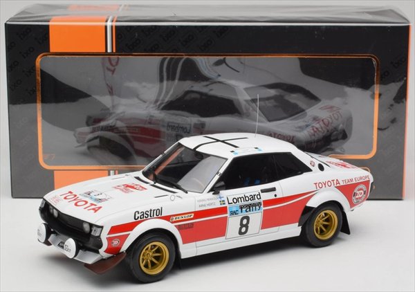 1/18 Otto トヨタセリカ (RA21) RAC ラリー 1977年 1/18 トヨタ セリカ RA21 RAC ラリー 1977 #8 世界限定2000 OttO