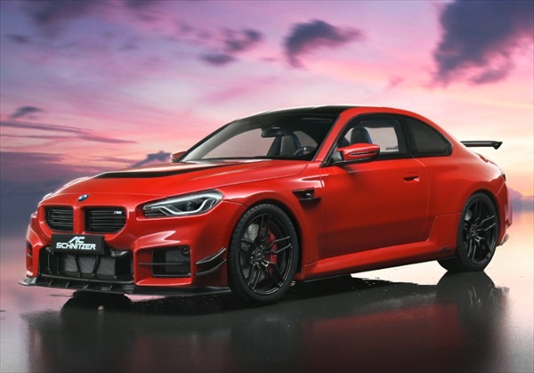 ミニカー 1/18 2023 BMW M2  (G42) ACシュニッツァー遣りかた  赤いこと 押さえる品 BMW - 2-SERIES M2 AC SCHNITZER (G42) ACS2 2023 【取っておく商いもの】
