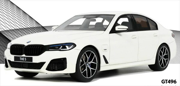 ミニカー 1/18 2023 BMW 545e（F90）xDRIVE M-SPORT遣りかた  白いこと 押さえる品 BMW - 5-SERIES 545e xDRIVE M-SPORT (F90) 2023 【取っておく商いもの】