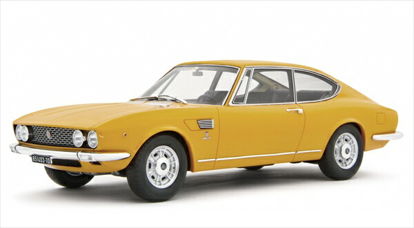 ミニカー 1/18 1967 フィアット・ディーノ 2000 黄味がかった Fiat Dino Coup・・ 2000 1967 押さえる取っておく商いもの