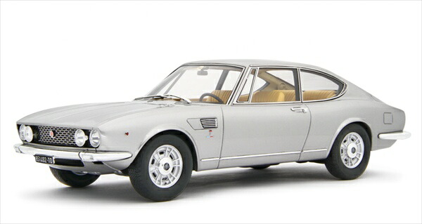 ミニカー 1/18 1967 フィアット・ディーノ 2000 しろがね色 Fiat Dino Coup・・ 2000 1967 押さえる取っておく商いもの