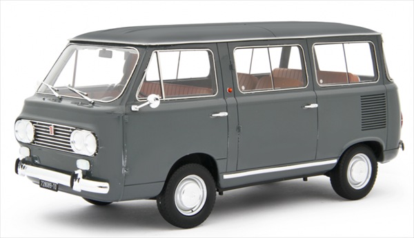 ミニカー 1/18 1965 命令850 バン 薄墨色色 Fiat 850 Familiare 1965-76 命令 LRM 取っておく商いもの