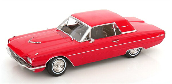 ミニカー 1/18 1966 フォード サンダーバード クーペ 赤/赤色 アメ車 1966 Ford THunderbird 【限定モデル予約商品】|HOTTOYS ホットトイズ