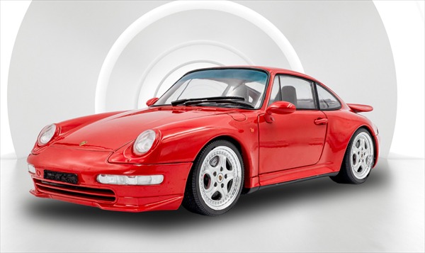 ミニカー 1/18 1997 ポルシェ 911 993 カレラRS 赤いこと 1/18 Solido-S PORSCHE - 911 993 CARRERA RS COUPE 1997 【取っておく商いもの】