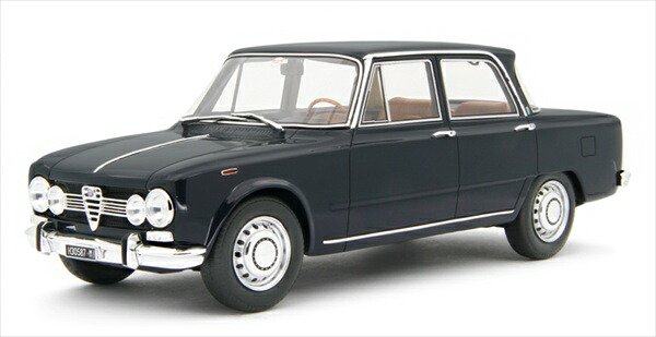 ミニカー 1/18 1969 アルファロメオ ジュリア百貨店 ダッチブルー色 Alfa Romeo Giulia Super 1969 LRM 押さえる取っておく商いもの